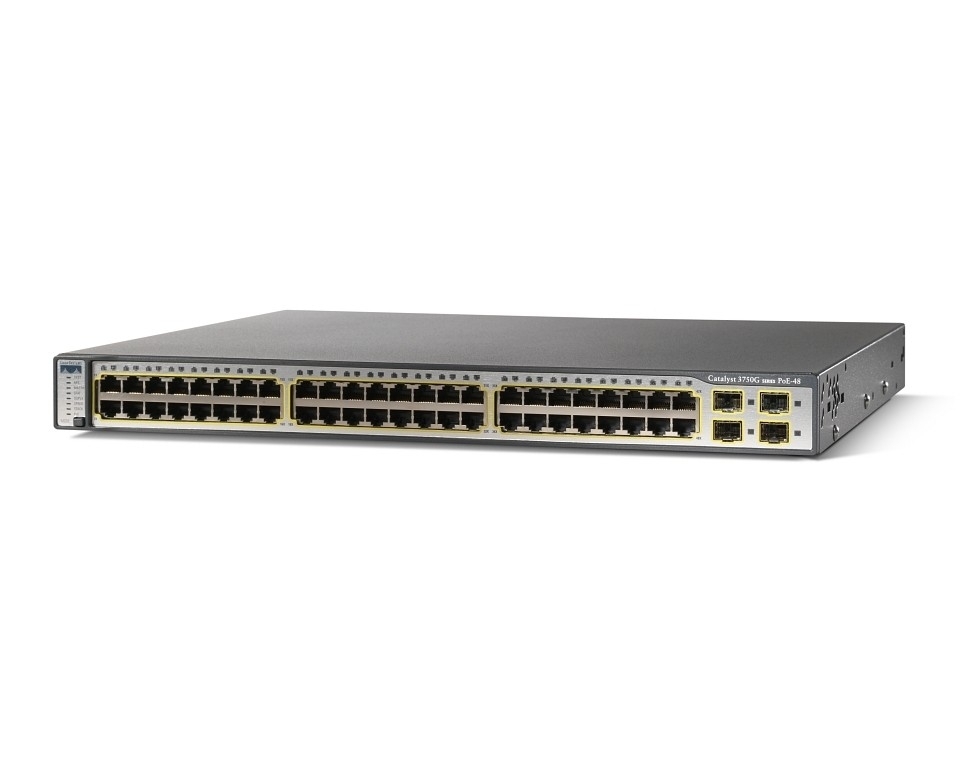 Cisco WS-C3750G-48PS-S Switch